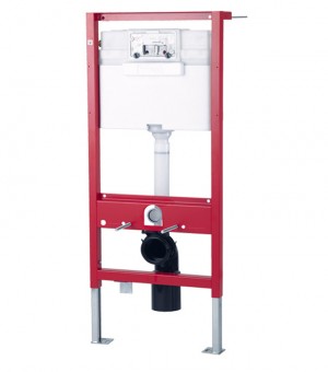 سيفون مخفي 4.5 / 3 لتر مع ضغطة كروم (MB006DCM) صناعة صيني # TOTO - WH045D